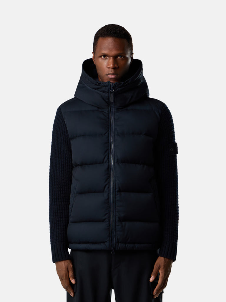 Doudoune déperlante à capuche